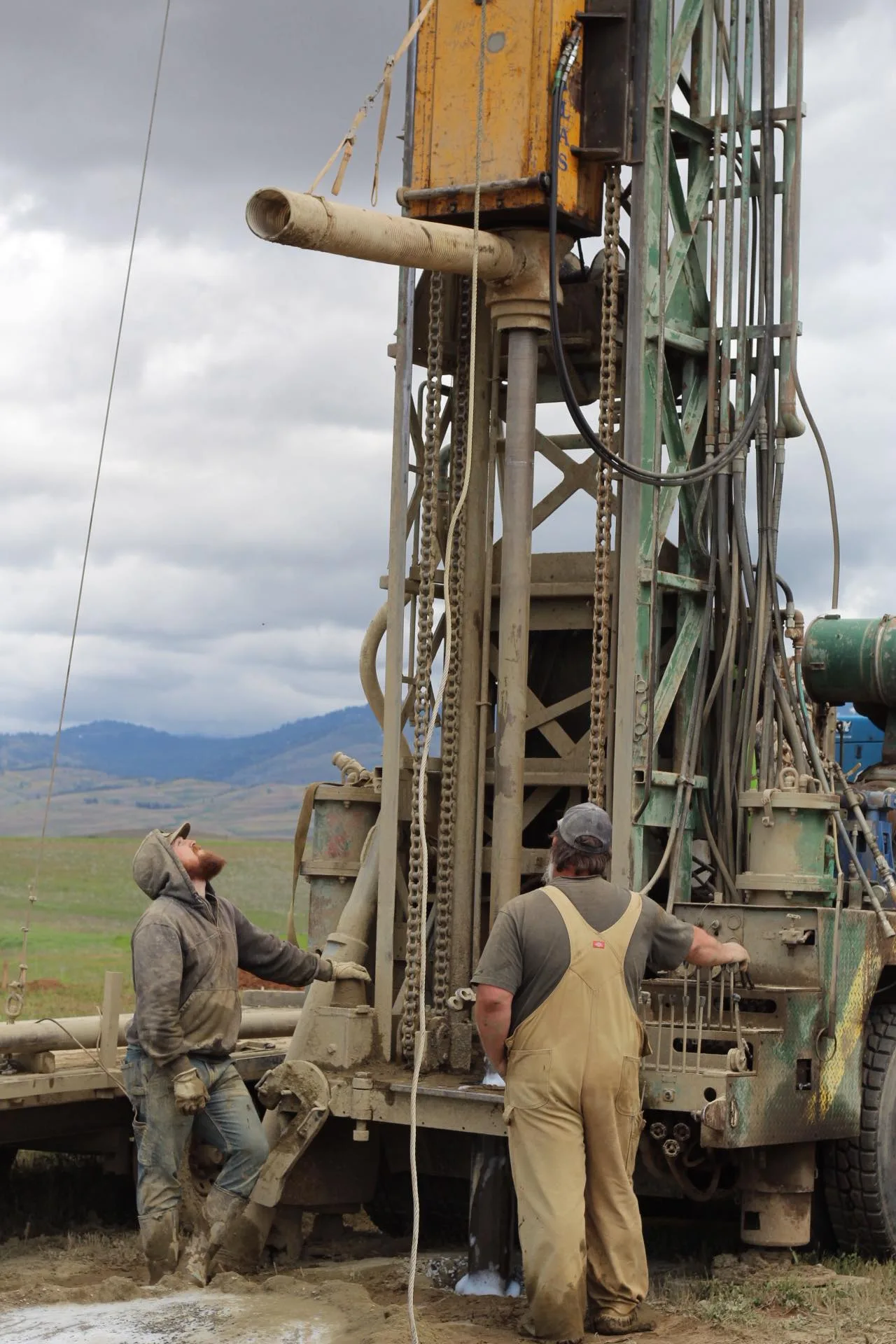Commercial-scale water system installed by Langer Drilling in southwestern Idaho.